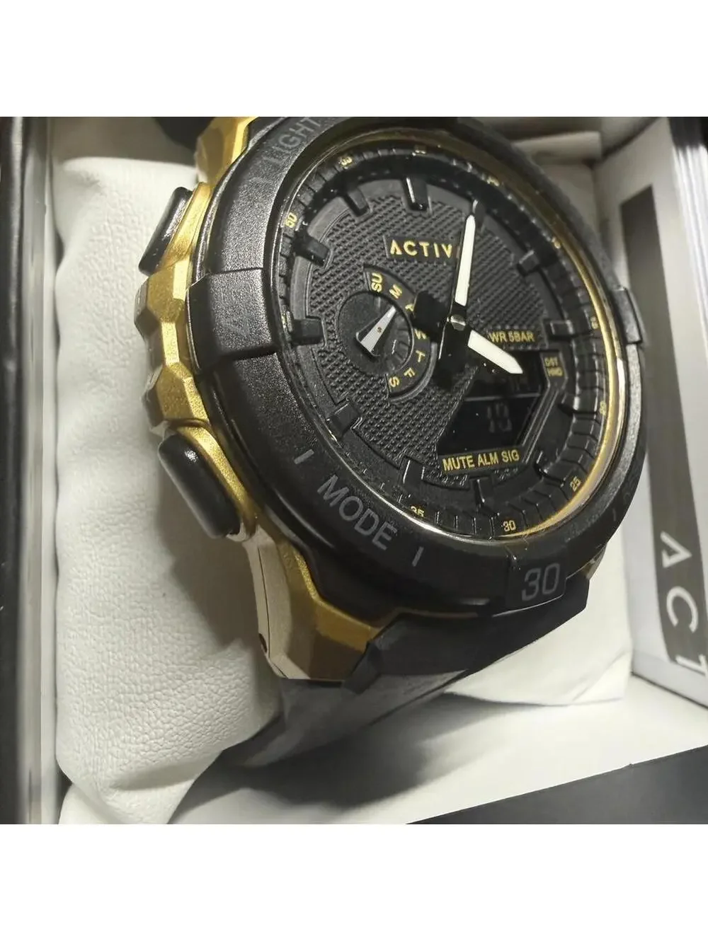 Invicta - Activa Spry Digital Essentials Men 53mm ABS Gold